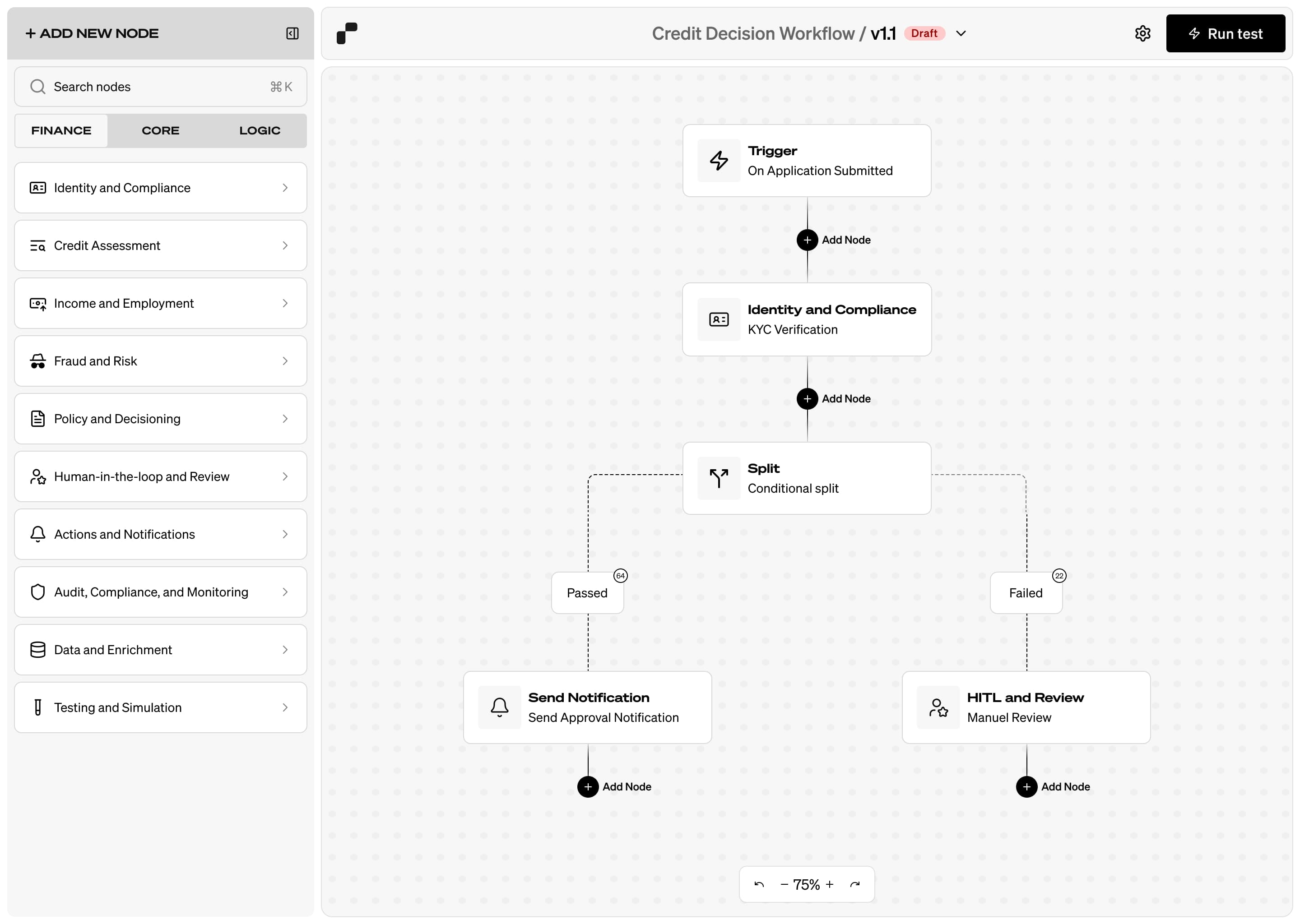 Rekord - Workflow builder